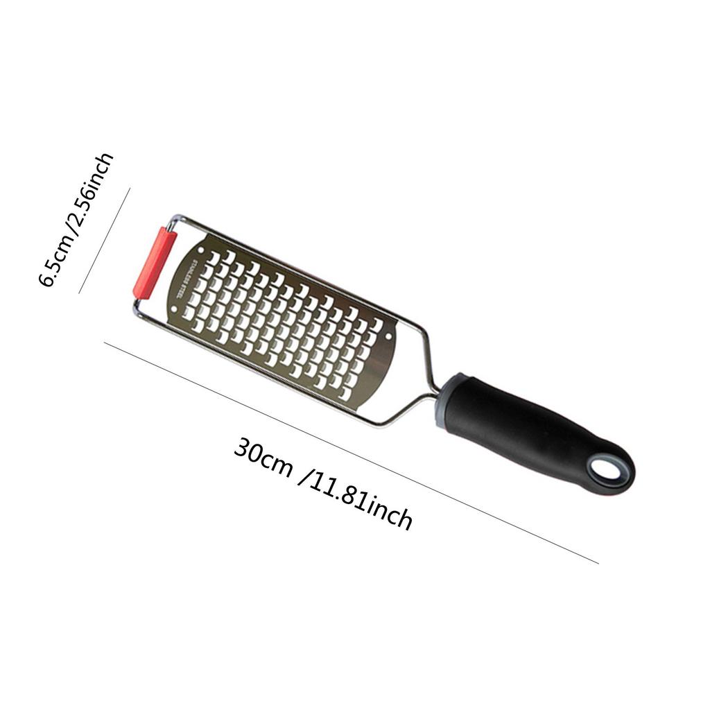 Cheese Grater, Hand-held Stainless Steel Zester for Kitchen - Multi-purpose Kitc