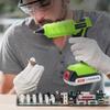 Cordless Hot Melt Glue Gun with Wireless Charging and 11M Glue Sticks
