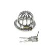 Penis Cage Chastity Device Chastity Lock CB Lock Stainless Steel Penis Cage Wear Adult Game Sex Toy