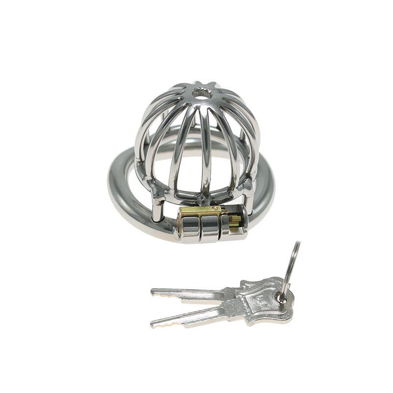 Penis Cage Chastity Device Chastity Lock CB Lock Stainless Steel Penis Cage Wear Adult Game Sex Toy