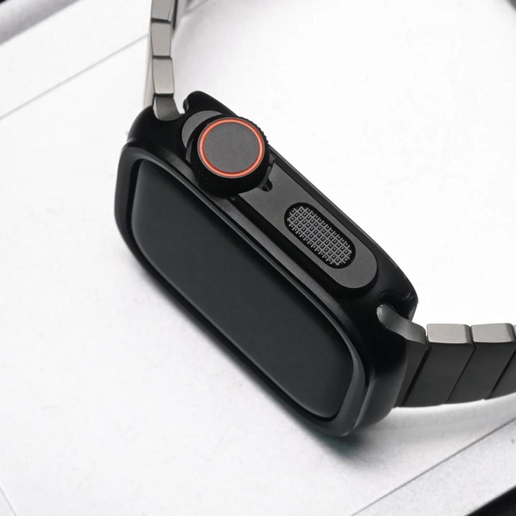 Metallramfodral för Apple Watch Ultra3 49mm S11 46mm 45mm SE3 44mm Skyddskåpa för IWatch Serie 11 10 9 8 7 6 5 4 SE3 Ingen G