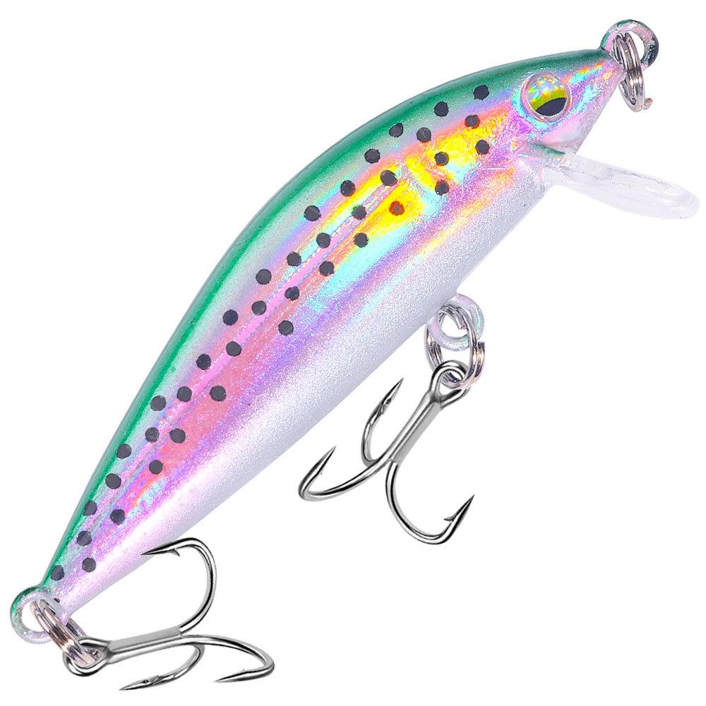 5CM3GFloating Minnow Lua Lure for Stream Fish, Special for Bass, Mandarin Fish, Topmouth Culter, Universal for All Swimming Laye