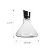 1550ml Luxury High-end Red Wine Decanter Transparent Red Wine Separator Household European Style Glass Decanter Wine Utensils