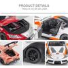 DYMNQM1 1/32 TOYOTA SUPRA GT4 Diecast Alloy Car Model Racing Car Metal Simulation Vehicles With Loght And Sound For Boy Children Gifts