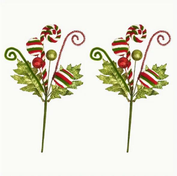 Рождественская елочная игрушка с золотым луком, сверкающая розовая, зеленая, в виде конфеты, крутящаяся, рождественские украшения