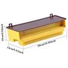Cattura Polline Apicoltura Plastica Rimovibile Vassoio Ventilato Accessori Facili da Installare