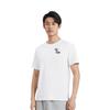 Nike T Shirts Men's White Crew Neck Moderate Straight Fit BQ3672-100