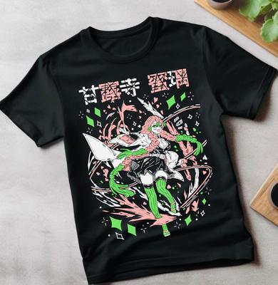 Mitsuri Kanroji T-Shirt Demon Slayer Kimetsu No Yaiba Anime Nezuko T-Shirt Alle Größen