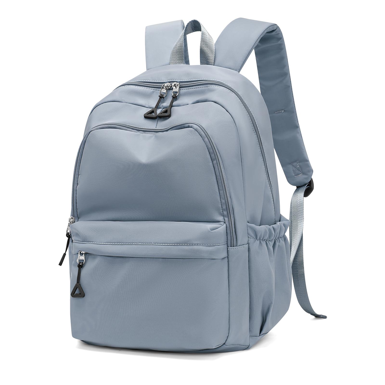 Laptop School Bag Water-Repellent Teenage Bookbag Nylon Fashion Boy Girl Travel Shoulder Bag High College School Backpack For Women