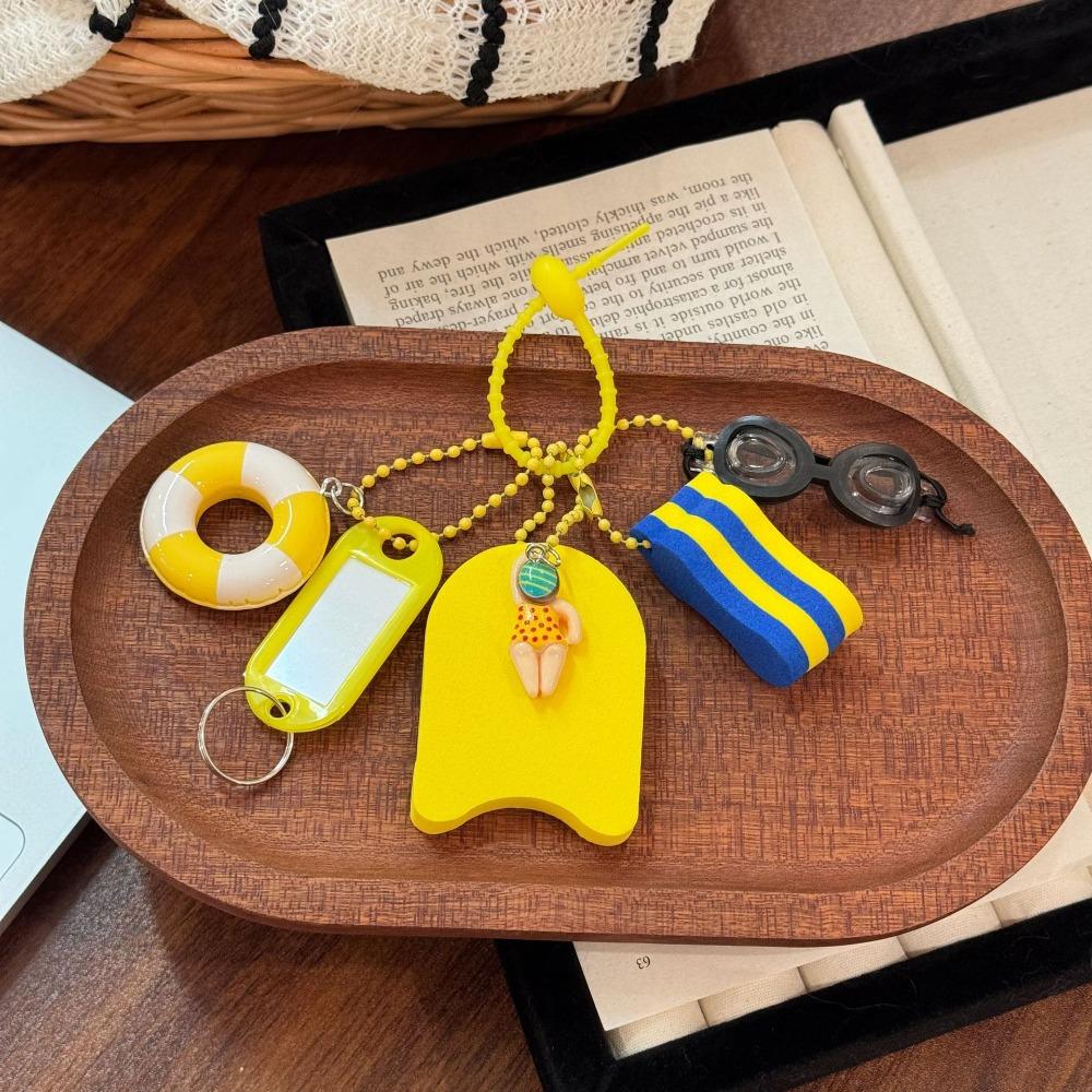 Creative Floating Key Ring Funny Diving Mask Bag Pendant Swimming enthusiast