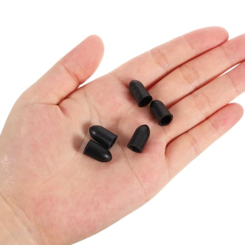 Uxcell 50-Piece Polar Dust Covers, Dispenser Spot Dust Rubber Caps for Olive Oil Liquor Bottles (Spots Not Included)