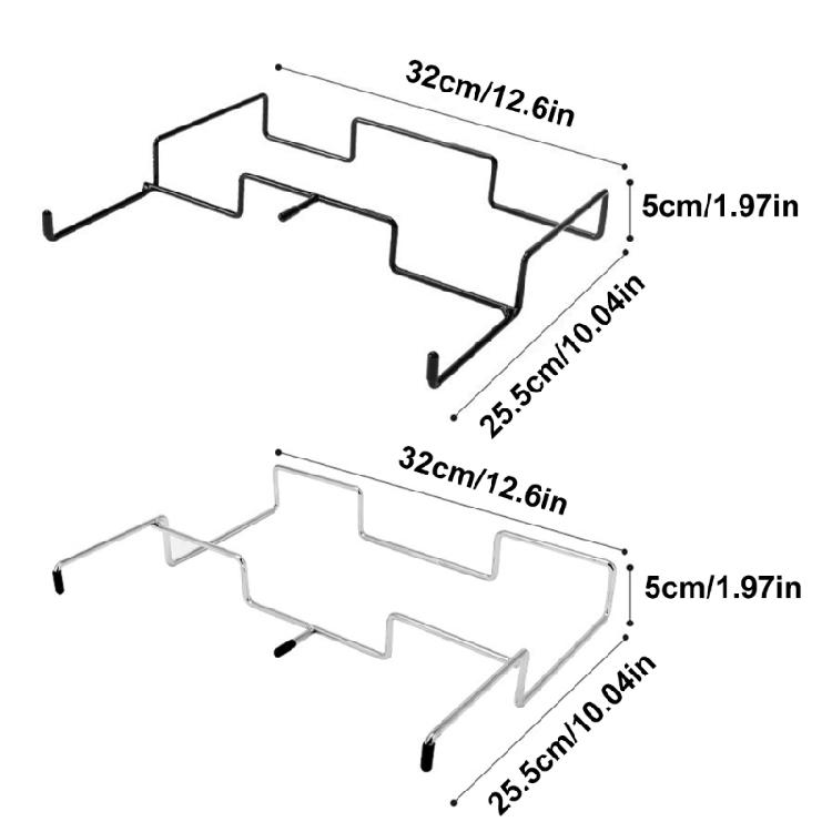 Trash Can Bracket Dustbin Cage Garbage Bag Holder Table Rack Trash Bag Holder, Hanging Trash Bag Holder Trash Bag Rack