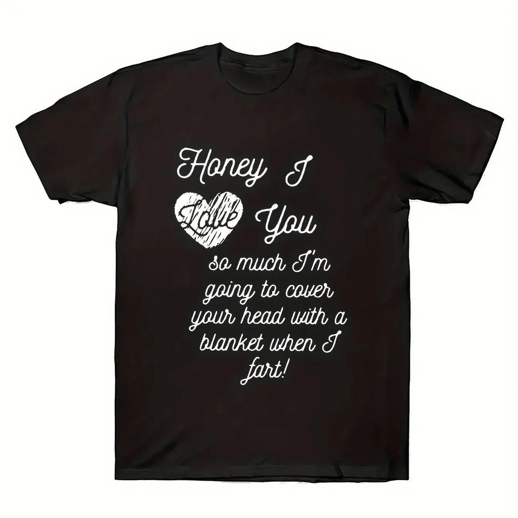 Unique I Love To Fart Graphic Print Crew Neck Short Sleeve TShirt for Unisex  Comfortable Breathable and Fashionable Casual Wear