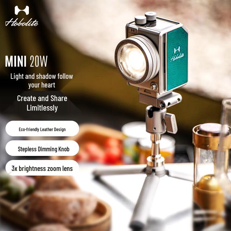 

Hobolite Mini 20W Portable LED Photo/Video Fill Light Mini Standard Kit