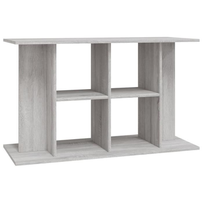 VidaXL Support pour aquarium sonoma gris 100x40x60cm bois d'ingénierie 833589