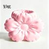 Cute Aesthetic Desk Decor Satin Flower Pen Holder, Petal Design Organizer, Durable Unique Floral Accessory PLA Desktop Storage Container, for
