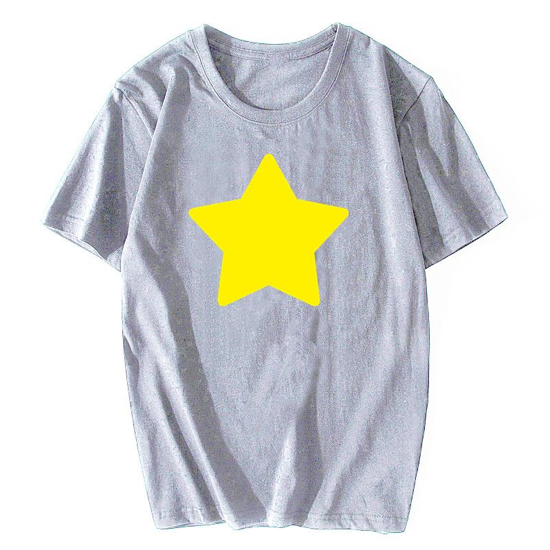Hot Sale STEVEN UNIVERSE STAR T-Shirt Summer New Arrival Men T Shirts Cotton High Quality Short Sleeve O-Neck T-Shirt tees