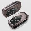 Metal Alloy Car Key Cover Case Protect Shell Holder Set For Maserati Ghibli President Grecale Levante GranTurismo Quattroporte
