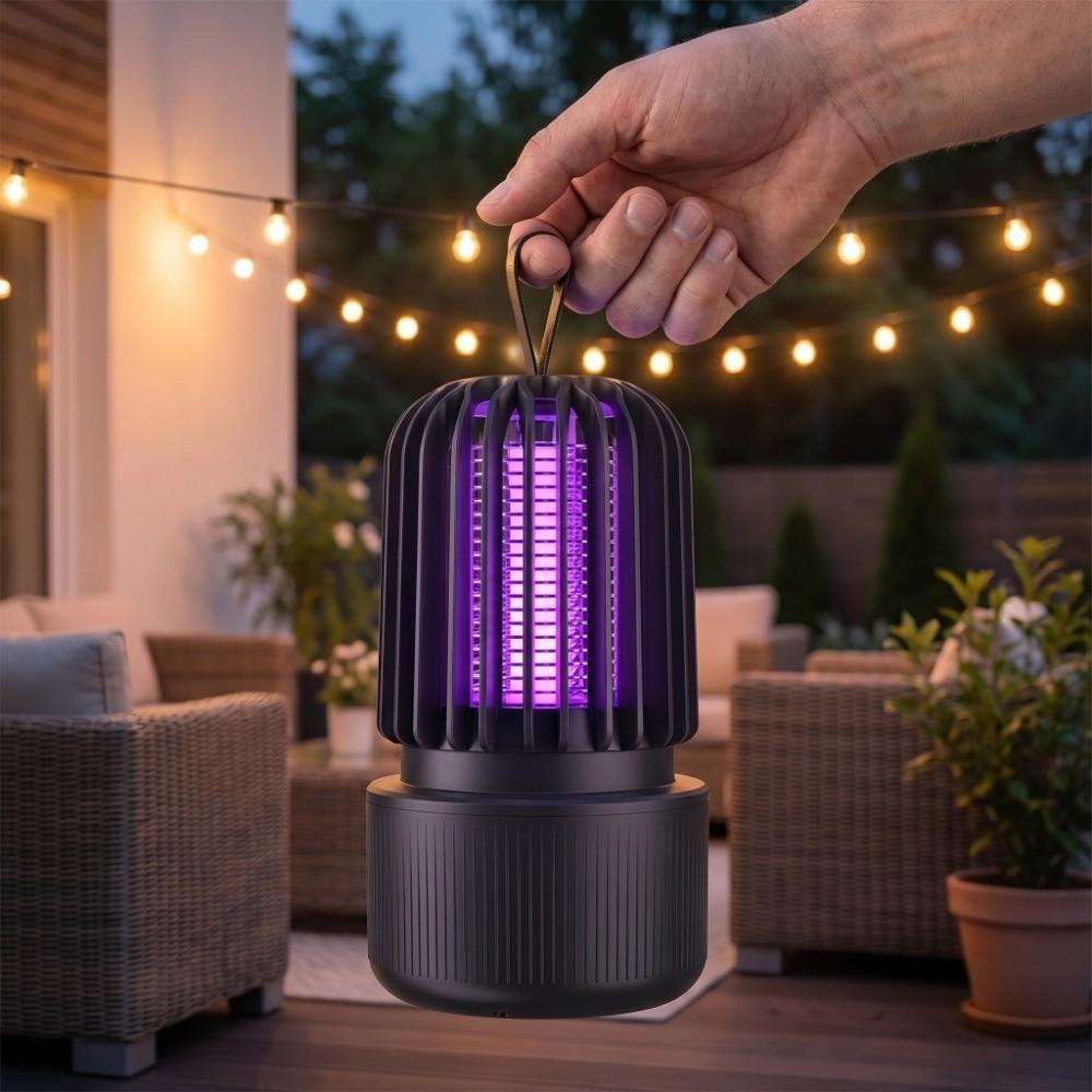2 in 1 Electric Mosquito Lamp USB Charging Electric Shock Mosquito Killer Killer Lamp  Outdoor
