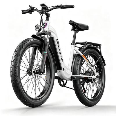 Elektrofahrrad Shengmilo MX06 26" Fat Tire 1000W Spitzenmotor 48V 17,5AH LCD-Display E-Bike für Erwachsene Höchstgeschwindigkeit 40 km/h Maximale Zuladung 150 kg