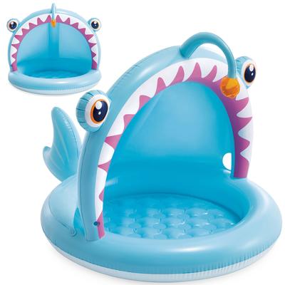Intex 58419 Basenik dla dzieci Fisherman's Fish z daszkiem 102 x 94 cm