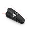 ABS Car Sun Visor Glasses Sunglasses Clip Card Ticket Holder Fastener Universal For Honda Mugen Power Civic Accord Odyssey Jazz CX9