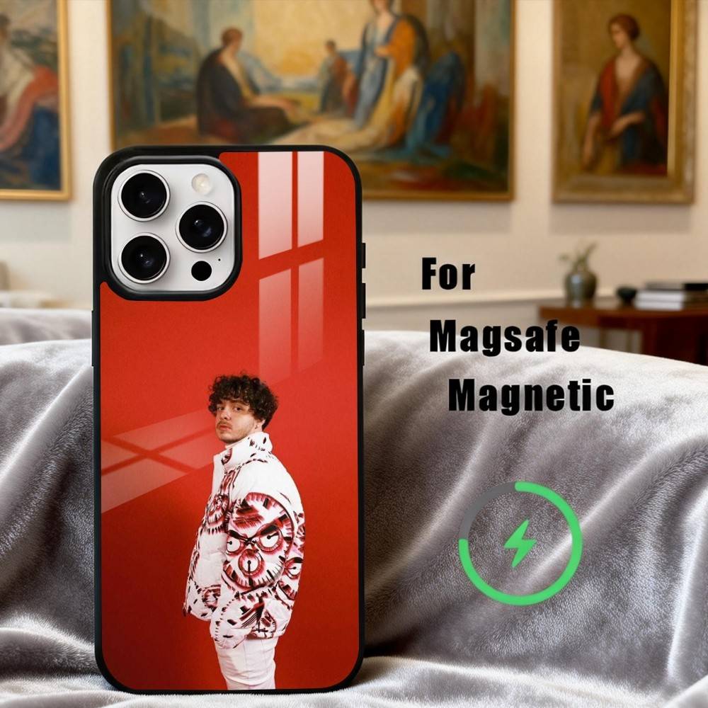 SINGER J-Jack H-Harlow-W Phone Case For iPhone17,16,15,14,13,12,11 Plus,Pro Max Magnetic For Magsafe Wireless Charging