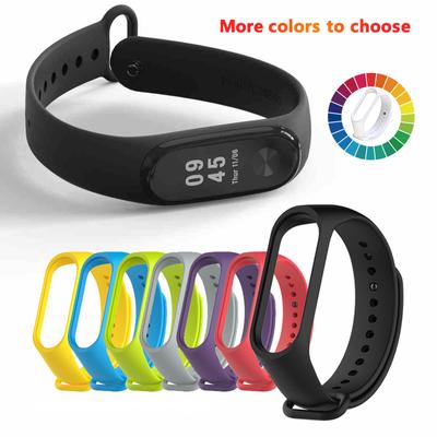 Mi band 6 için bilezik Kayış Spor Silikon Miband4 miband 5 Bilek correa xiaomi Mi band 4 6 3 5 için Yedek Bileklik kayış