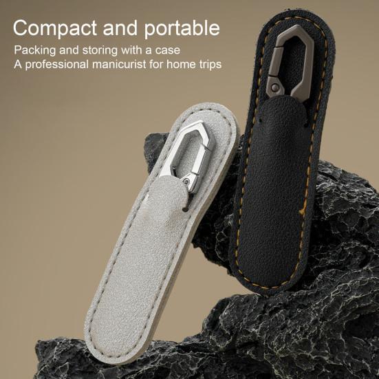 Nail File Double-Sided Lightweight File Anti-Rust Portable Toenail Metal Nail Fingernail File Nail Care