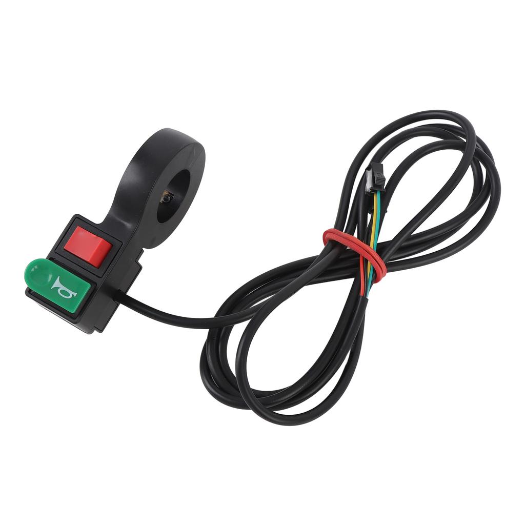 2 In 1 Motorcycle Handlebar Switch Multifunctional Forward Reverse Horn Button Switch for Scooter 1.5 M Cable