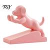 Puppy Ornament Cute Door Stopper, 3D Printed Dog Wedge, Decorative Pet Safety Stop Stop, Non-Slip Holder for Bedroom, Nursery, Lovers Gift Office
