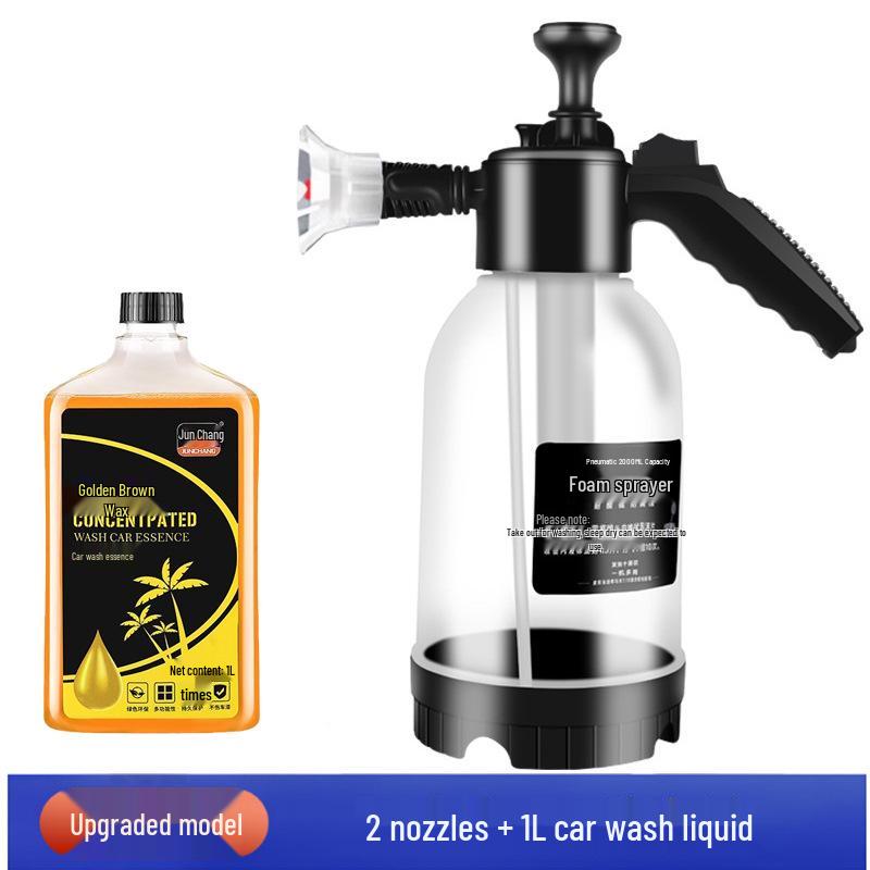 2L Handheld Foam Sprayer for Car and Home Use with Pressure Relief Valve