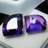 16 Ct Natural PURPLE Tanzanite  CERTIFIED Fancy Cut Pair Loose Gemstone