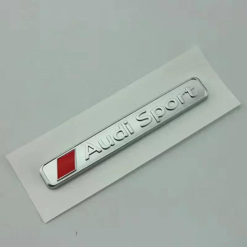 1pc 3D ABS Car Styling Quattro Badge Emblem Rear Trunk Decor Sticker Decals For WQ Quattro A4 A5 Q5 A1 Q7 B6 B8 B7 B9 B5 A3 8P 4R cjrv1