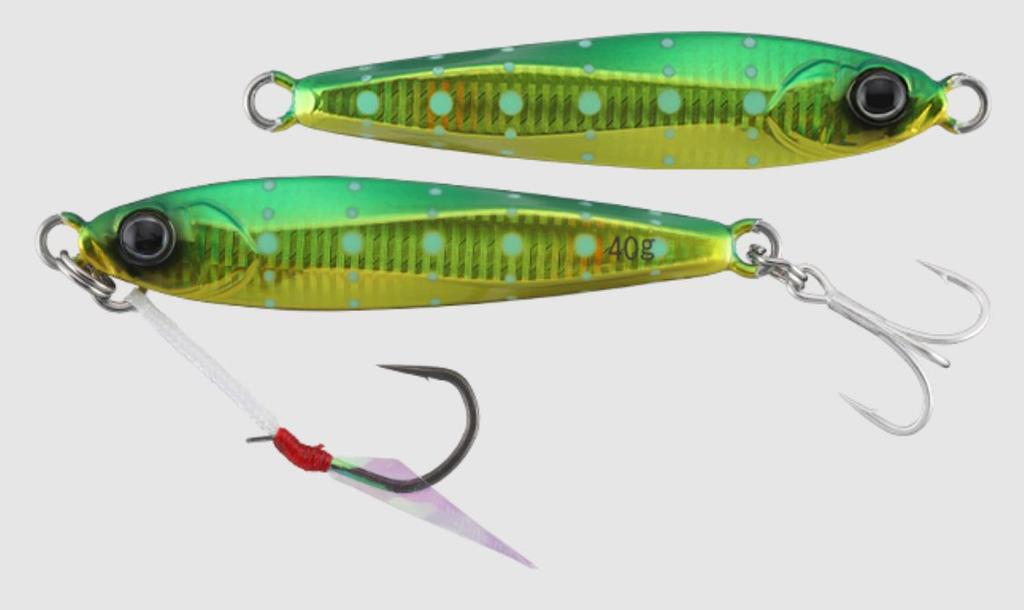 Jackall Metalljig Big Backer 15 Gramm Gurikin Glow Dot (2842)