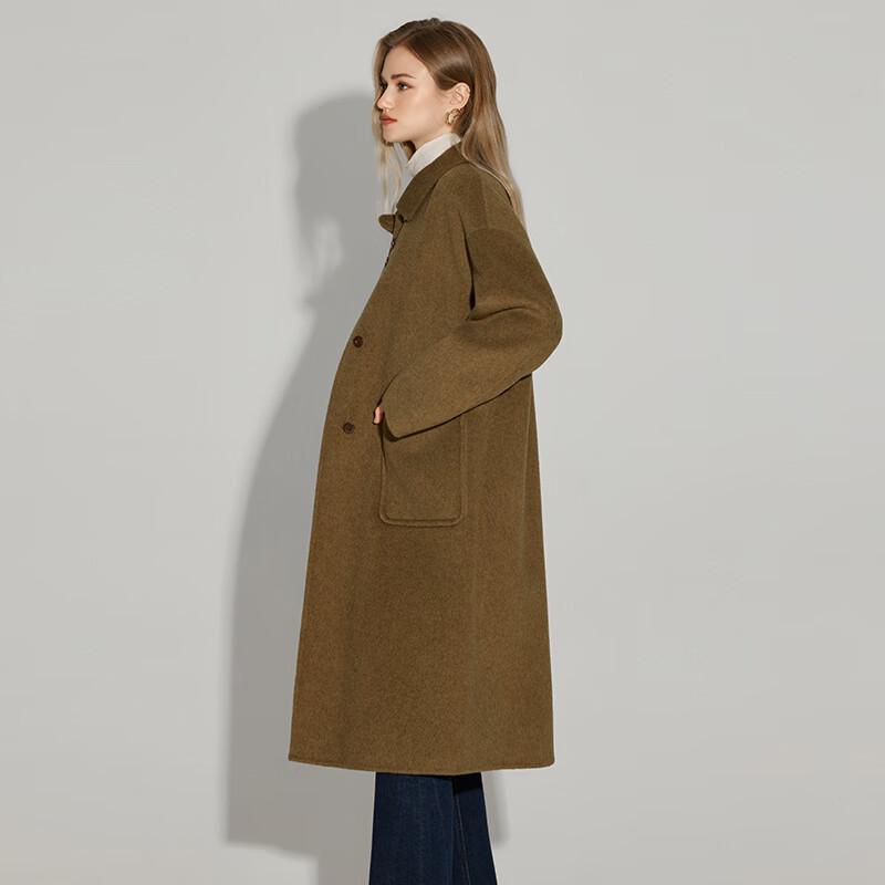 Women's Elegant Double-Sided Wool Coat