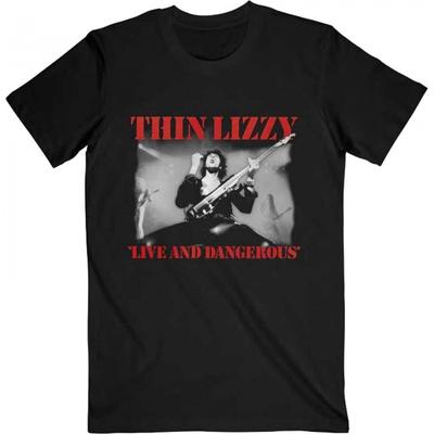 Thin Lizzy Unisex Adult Live & Dangerous T-Shirt
