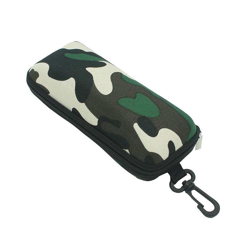 Velký měkký pouzdro na sluneční brýle z EVA se zipem a háčkem - Sportovní taška odolná proti tlaku