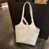 Simple Style, High-end Temperament, Star Tote Bag, Women's New Large-capacity Lazy and Versatile Commuter Underarm Bag