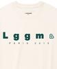 LENGAGEMENT Oversized Lggm Short Sleeve T-Shirt [Off-White]