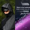 Li Ning CF Su Wan Long Jia Série Cor Sólida Com Capuz Casual Outdoor Caminhada Impermeável Corta-Vento Jaqueta Unissex Verde Deserto AEMU047-1
