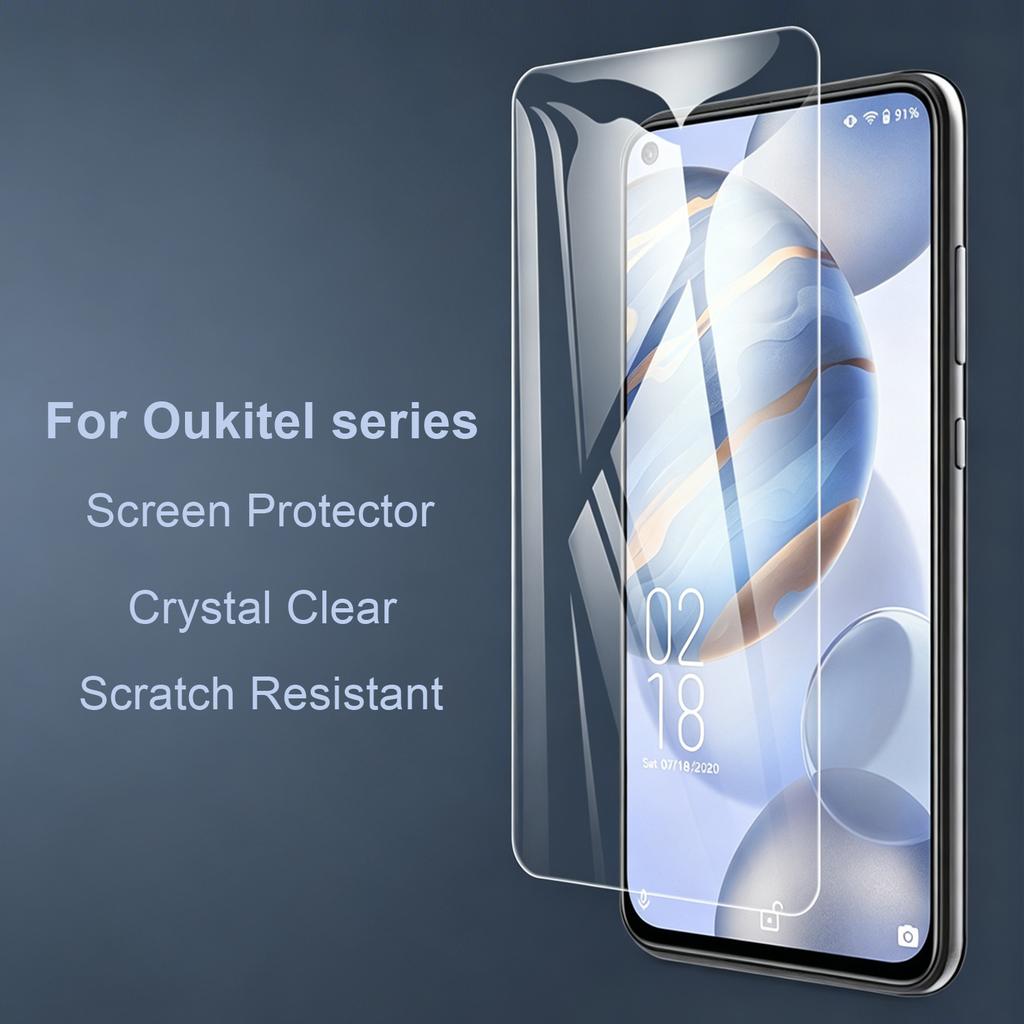 Clear Tempered Glass For Oukitel C69 C3 C2 C68 Plus C61 C57s C57 C58 C53 C51 C50 P1 C1 Pr Screen Protector Front Protective Film
