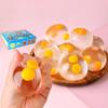 Summer Taba Squishy Double Egg Yolk Egg Pinch Ball Silicone Water Ball Stress Resistant Transparent Bubble Squeeze Toy Kids Gift