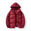 Fake Two-piece Cotton Jacket Men's Models Winter Loose Thickened Cotton Jacket Loose High-end Design Sense of Leisure Hooded Cotton Coat