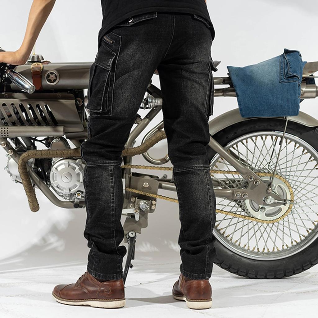 [RENHE] Motorcycle Pants, Men's Rider Pants, Protector, Riding Pants, For