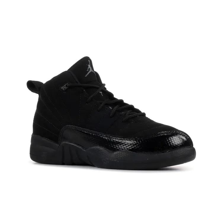 Air Jordan 12 Retro GP 'Rush Pink' (Unisex) Black / Dark Grey-Rush Pink Kids' Basketball Shoes 510816 006