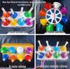 Orff Eight-Tone Classroom, Rotary, and Rattle Handbells Set