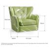 Clear Plastic Waterproof Sofa Cover 1Pcs Dustproof Armchair Couch Protector for Living Room Pets Home Long Term Storage