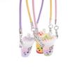 5/10Pcs Simulation Mini Bubble Tea Cup Crossbody Bag Cute Small Pendant Dolls Clothes Accessories Dollhouse Decoration Toys