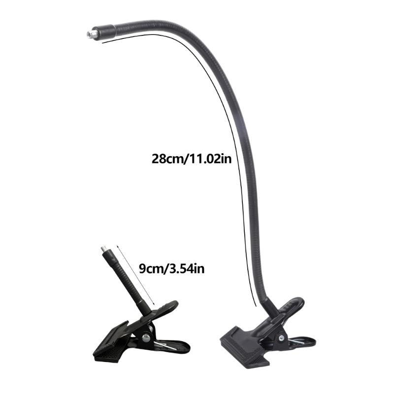 9cm/28cm Heavy Duty Adjustable Metal Clamp Arm With 360 Degree Rotate For DSLR Cameras LED Lights And Tripods